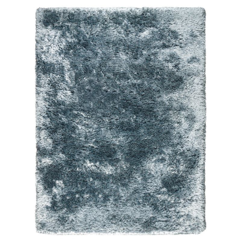 Tapis de salon haut de gamme Adore shaggy longues mèches Bleu