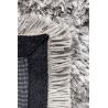 Tapis de salon haut de gamme Adore shaggy longues mèches Gris silver