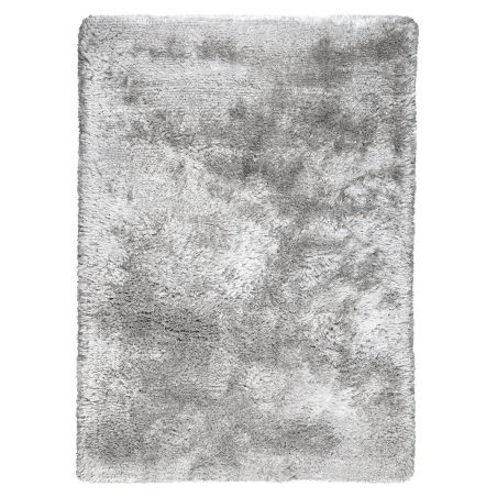 Tapis shaggy Adore gris uni par Ligne Pure