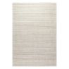 Tapis Design tissé main en viscose et laine Chiné ivoire Ripple