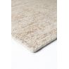 Tapis Moderne tissé main en laine et soie de bambou Oat beige
