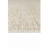 Tapis Moderne tissé main en laine et soie de bambou Oat beige