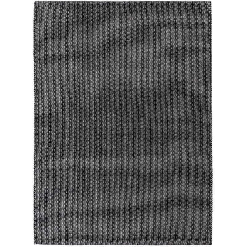 Tapis Design tissé main laine et viscose Rhythm Gris - LIGNE PURE