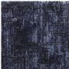 Tapis moderne en fibres synthétiques Altaï Abstrait bleu marine