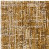 Tapis moderne en fibres synthétiques Altaï Abstrait ocre