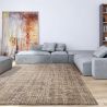 Tapis moderne en fibres synthétiques Altaï Abstrait beige