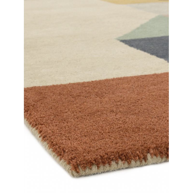 Tapis de salon design pure laine contemporain Oleniok