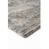 Tapis de salon design en laine et viscose Erode Beige/Taupe