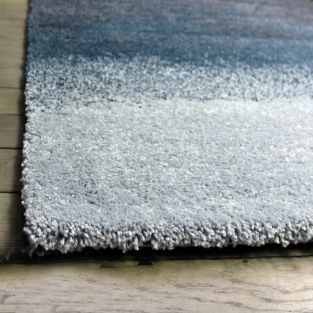 Tapis de chambre Tie and Dye Bleu Tapis de chambre Tie and Dye Bleu