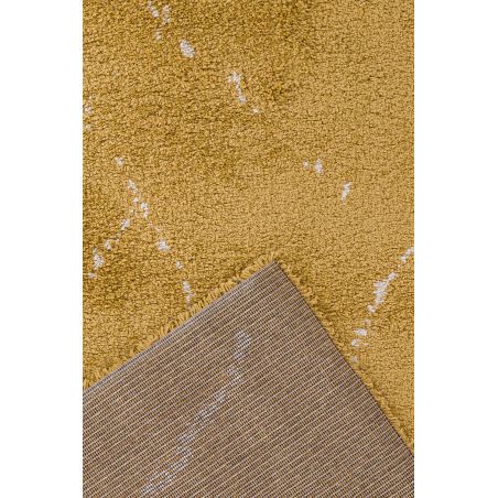 Tapis shaggy doux 100% polypropylène style berbère Sahara safran Tapis shaggy doux 100% polypropylène style berbère Sahara safran