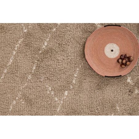 Tapis shaggy doux 100% polypropylène style berbère Sahara greige Tapis shaggy doux 100% polypropylène style berbère Sahara greige