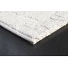 Tapis de salon à reliefs en fibres synthétiques Anaba écru