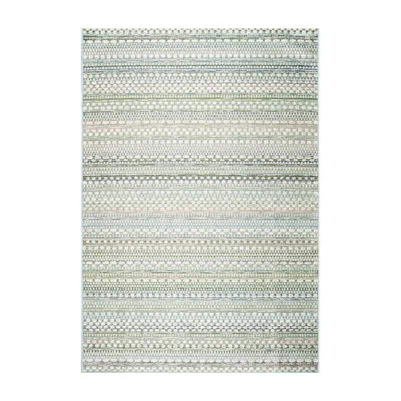 Tapis d'extérieur en polypropylène Nita multicolore