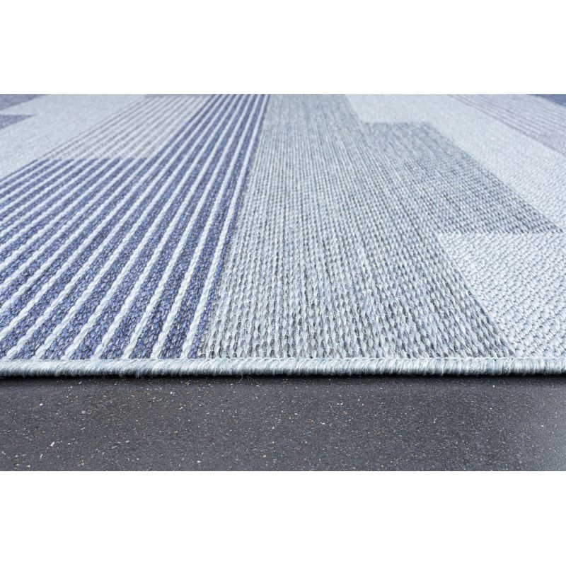 Tapis d'extérieur en polypropylène Nita multicolore