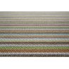 Tapis d'extérieur en polypropylène motif ligne Dena multicolore