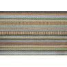 Tapis d'extérieur en polypropylène motif ligne Dena multicolore