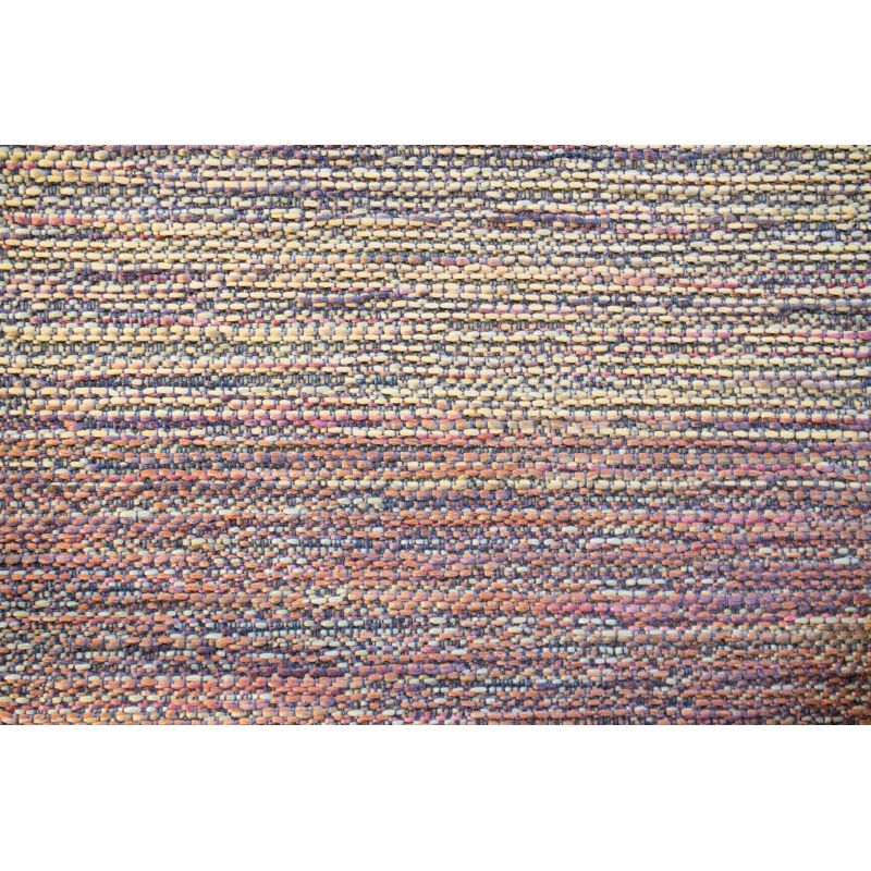 Tapis indoor/ outdoor en polypropylène Tokela detail vert bleu jaune rouge