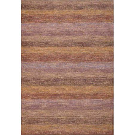 Tapis extérieur intérieur en polypropylène rose orange pourpre vert Winona