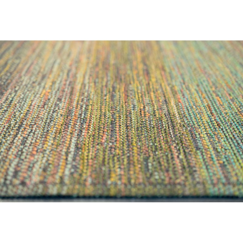 Tapis extérieur intérieur en polypropylène Winona Vert véranda
