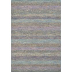 Tapis extérieur intérieur en polypropylène Winona Bleu Parme