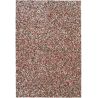 Tapis shaggy confort Talasi Rouge salon haut de gamme