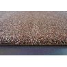 Tapis shaggy épais en polyester Talasi Rouge fibres synthetiques résistant
