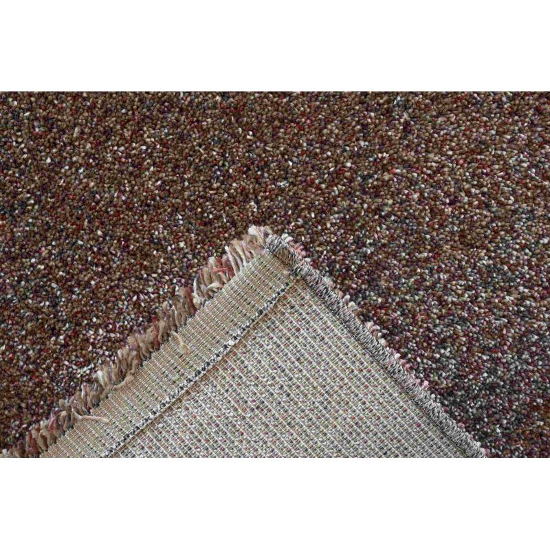 Tapis shaggy épais en polyester Talasi Rouge salle à manger chambre