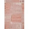 Tapis outdoor/ indoor en polypropylène motifs géométriques Aponi terracotta