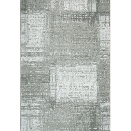Tapis outdoor/ indoor en polypropylène motifs géométriques Aponi gris