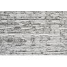 Tapis outdoor/ indoor en polypropylène motifs géométriques Aponi gris