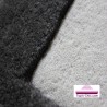 Tapis Contemporain Pebbles par Angelo noir et gris 170 x 240 cm