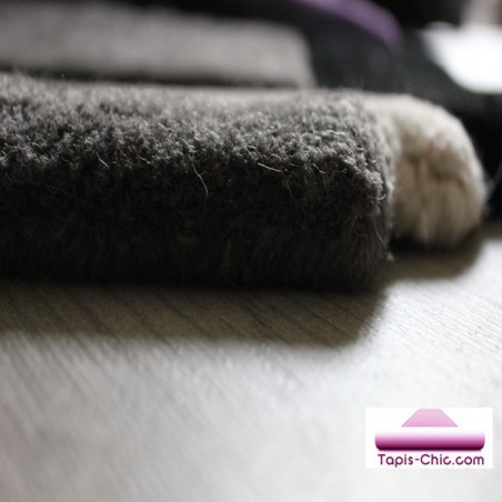 Tapis Contemporain Pebbles par Angelo noir et gris 170 x 240 cm Tapis Contemporain Pebbles par Angelo noir et gris 170 x 240 cm