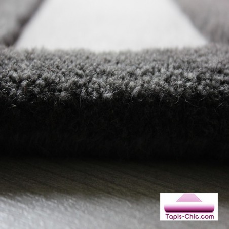 Tapis Contemporain Pebbles par Angelo noir et gris 170 x 240 cm Tapis Contemporain Pebbles par Angelo noir et gris 170 x 240 cm