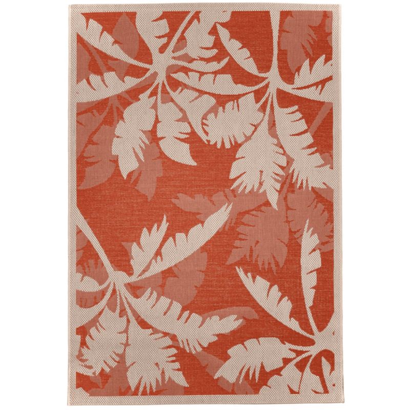 Tapis d'Extérieur Collection Tropical Palms Orange
