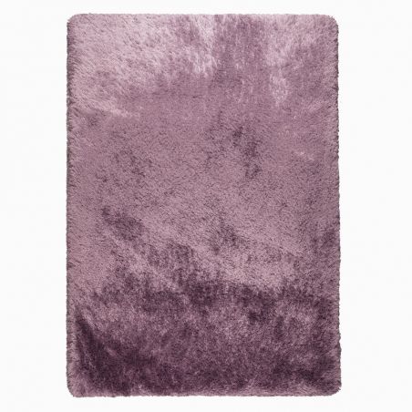 Tapis shaggy doux et épais en polyester Pearl Mauve Tapis shaggy doux et épais en polyester Pearl Mauve