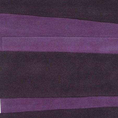 Tapis Contemporain Pebbles par Angelo violet en laine Tapis Contemporain Pebbles par Angelo violet en laine