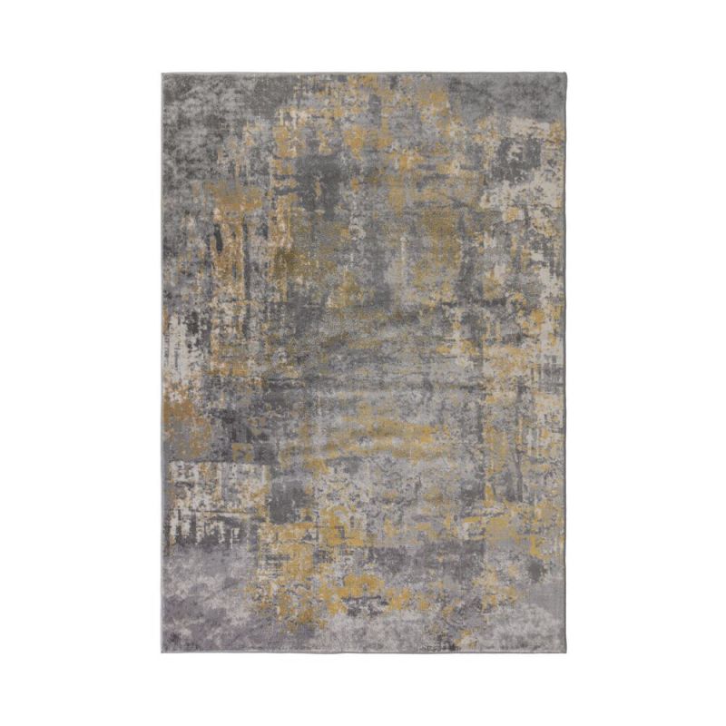 Tapis design Wonderlust Gris et ocre