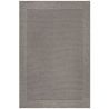 Tapis de salon tendance Rue motif tresses Gris