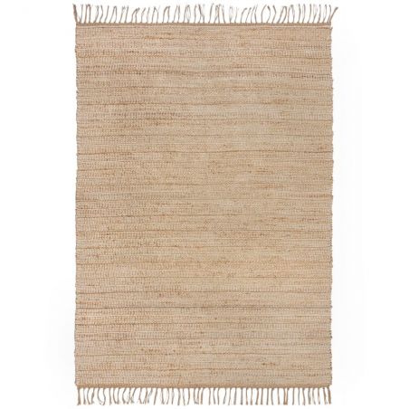 Tapis en jute Levi Chenille Naturel