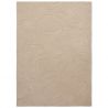Tapis en pure laine Romantic Magnolia Crème Beige decoration elegante