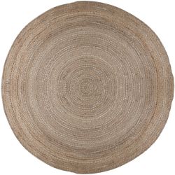Tapis CAPRI jute circle natural