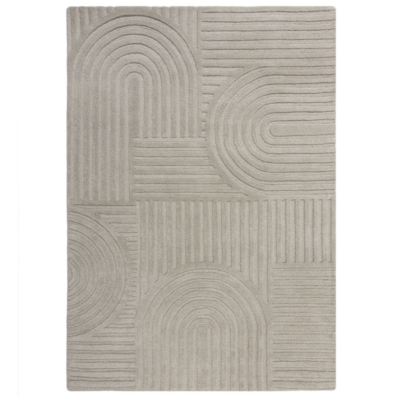 Tapis design 3D zen garden Gris Flairs rugs