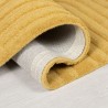 Tapis design 3D zen garden Ocre Pli