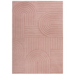Tapis design 3D zen garden Blush Rose