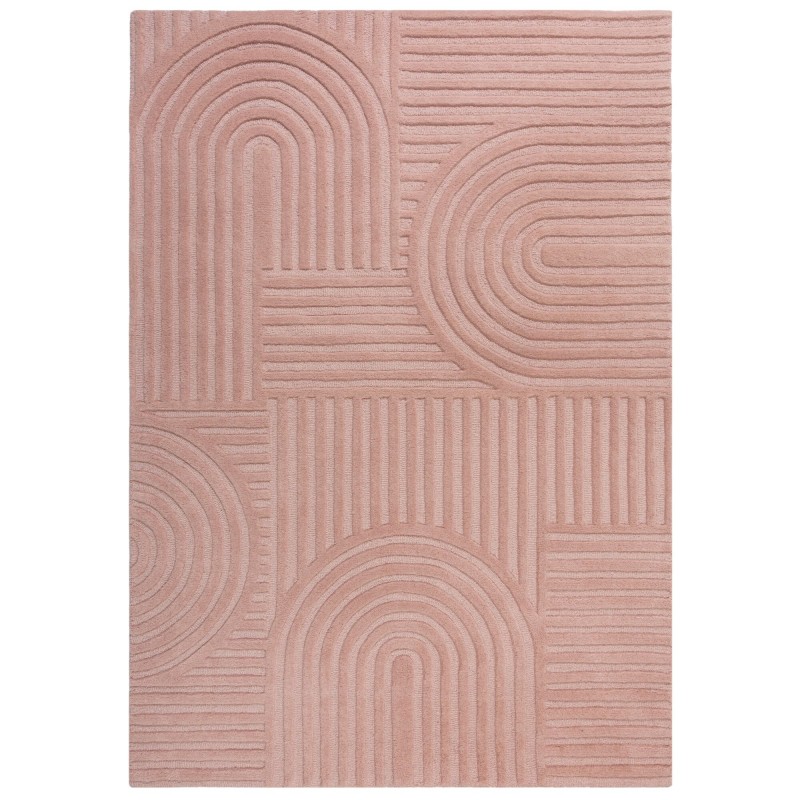 Tapis design 3D zen garden Blush Rose