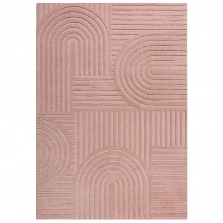 Tapis design 3D zen garden Blush Rose