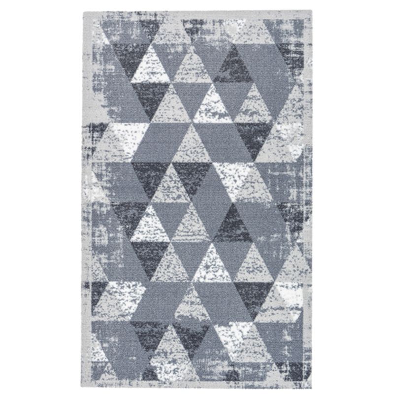 Tapis D'angle Cuisine Lavable 70x70cm - Antidérapant, Absorbant, Imitation Lin Tressé, Pour évier Ou Four