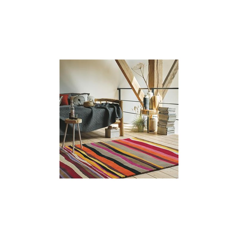 Tapis haut de gamme multicolore Estella Summer