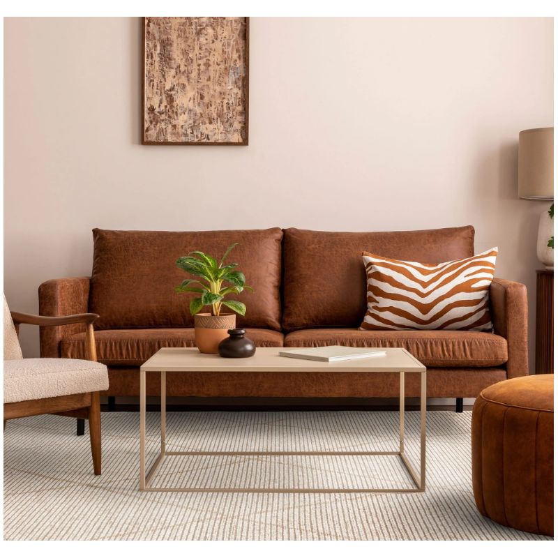 Tapis Mulberry Crème en jute Ambiance