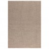 Tapis tendance Bogota Organic plain en coton et jute